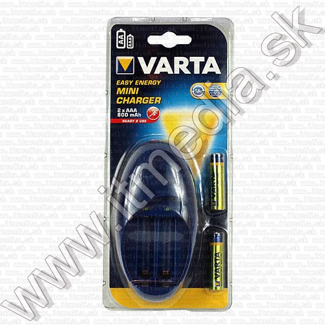 Image of Varta Universal Battery Charger *mini* +2x800mAh AAA (IT7867)